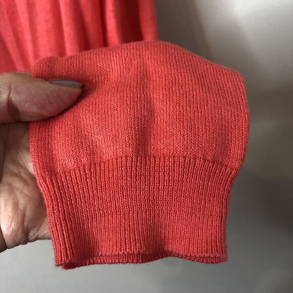 Old Navy NWT Women's Open Front Lightweight Cardigan Sweater Coral Size XS - Picture 3 of 7